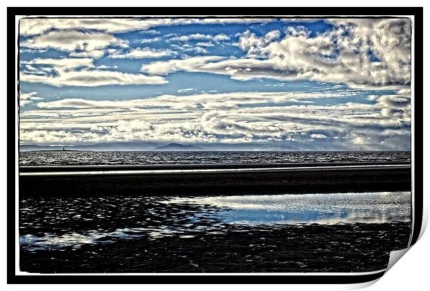 Ayrshire seascape Print by jane dickie