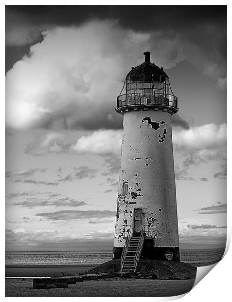 Enigmatic Beacon of North Wales Print by Graham Parry