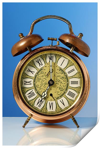 Alarm clock Print by Josep M Peñalver