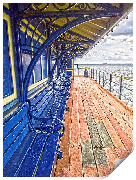 Southend Pier Print by Clive Eariss