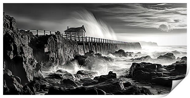 The Tide is high Print by Brian Tarr