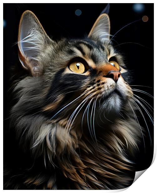 The Cat's Whiskers Print by Brian Tarr