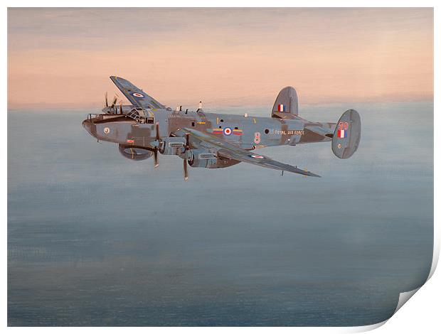 Avro Shackleton Mk.2 Print by Olive Denyer