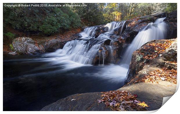  Autumn Falls Print by Robert Pettitt