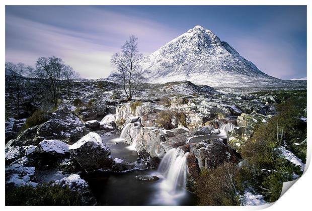 Buachaille Etive Mor - Scottish Highlands Glencoe Print by Nick English