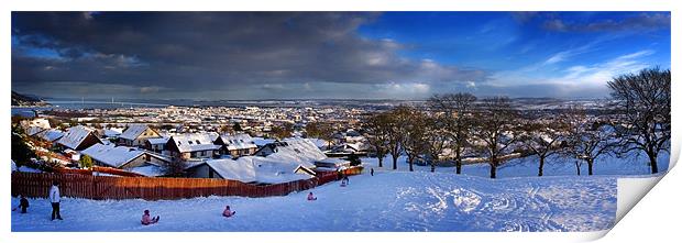 Inverness in winter Print by Macrae Images