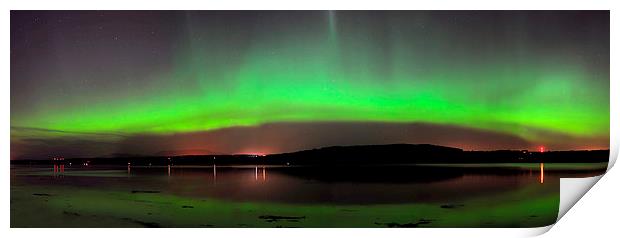   Northern Lights Print by Macrae Images