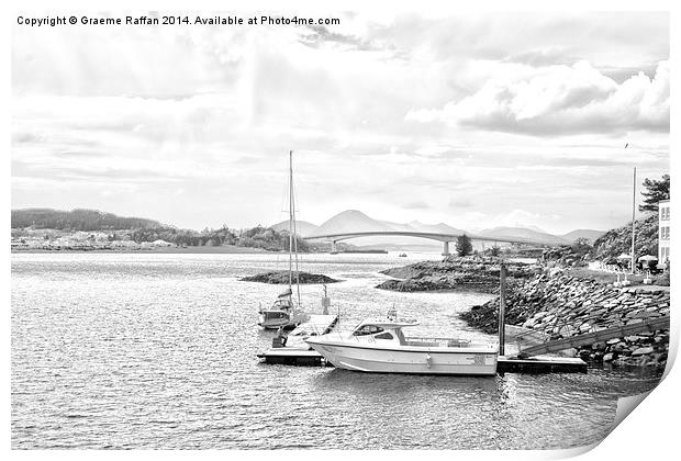  Skye Bridge Print by Graeme Raffan