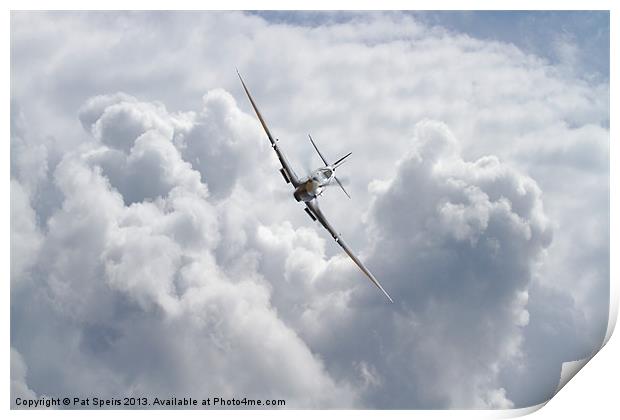 Spitfire - Flight Serenity Print by Pat Speirs