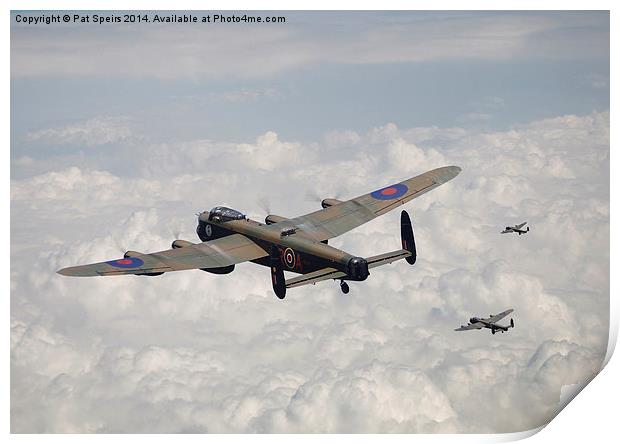 Lancaster - Conclusion Print by Pat Speirs