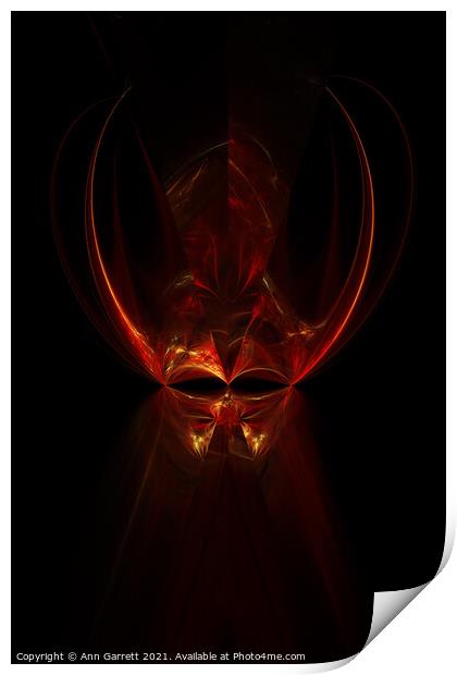 El Diablo Print by Ann Garrett