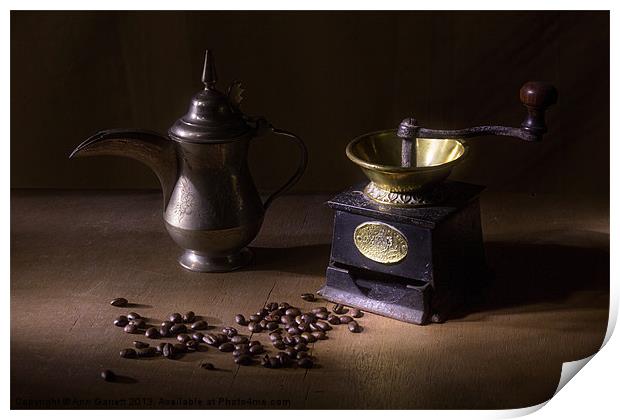 Coffee Arabica Print by Ann Garrett