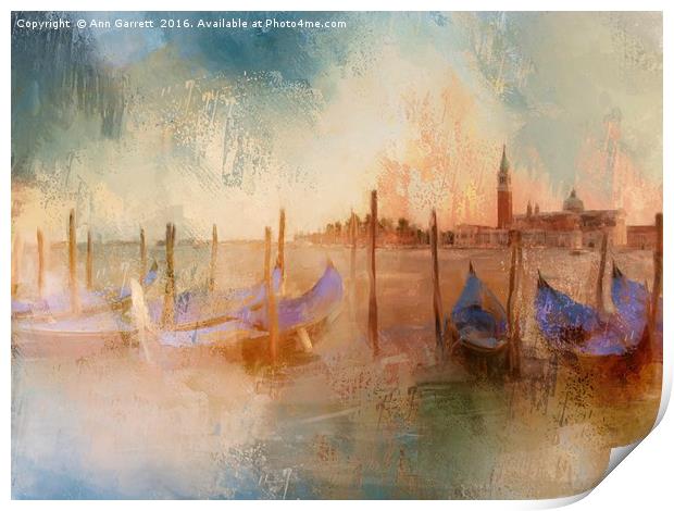 Venice Heat Print by Ann Garrett