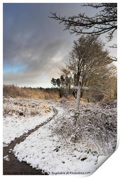 The Footpath Print by Ann Garrett