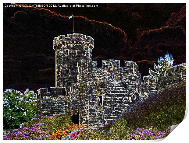 CASTLE Print by David Atkinson