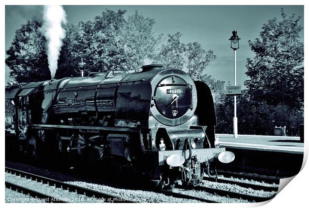 Duchess of Sutherland Print by David Atkinson