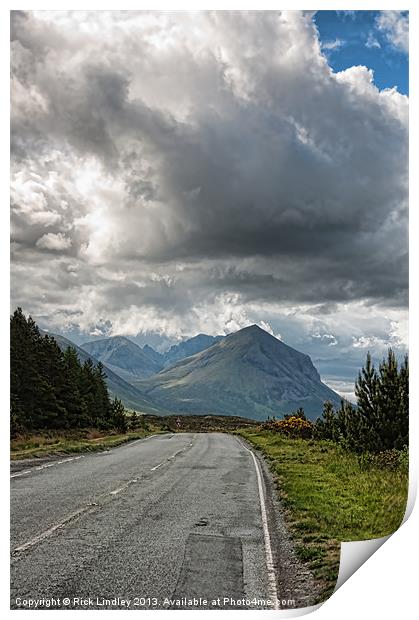 The cullin hills Print by Rick Lindley