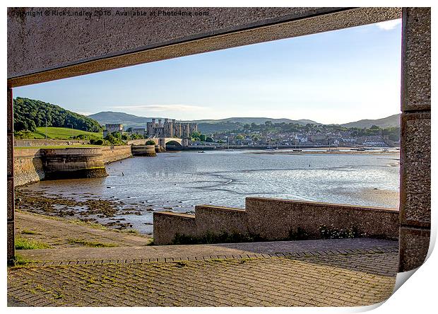 Conwy Castle Print by Rick Lindley