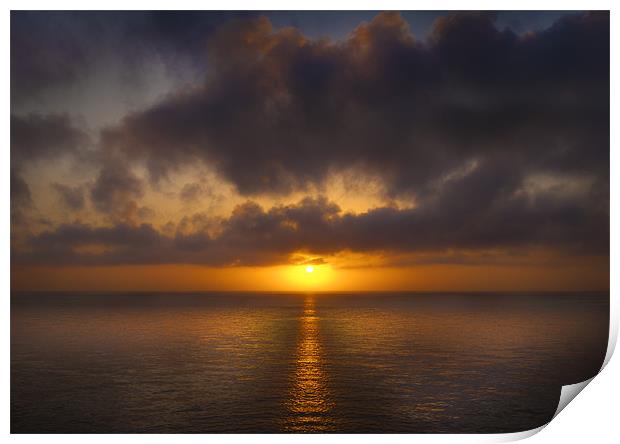 Skomer Sunset Print by Natures' Canvas: Wall Art  & Prints by Andy Astbury