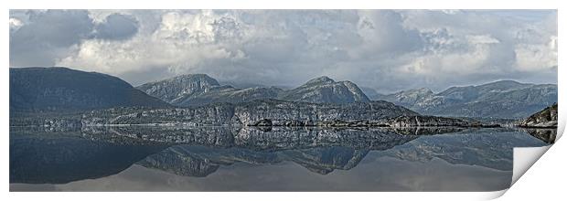 Panoramic Reflections Print by Natures' Canvas: Wall Art  & Prints by Andy Astbury