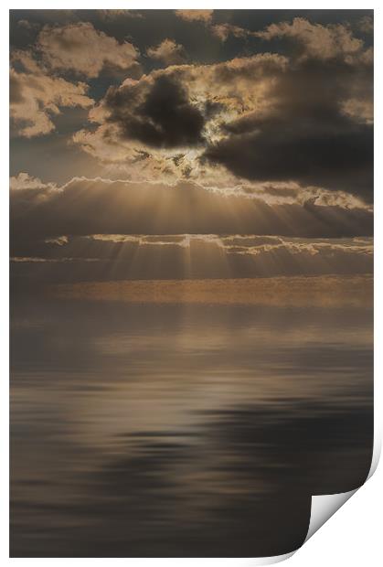 Rays of Sunlight Print by Natures' Canvas: Wall Art  & Prints by Andy Astbury