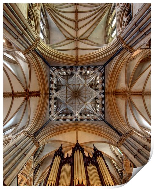 Lincoln Cathedral Print by Gavin Wilson