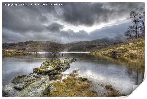 Haweswater Reservoir Print by nick hirst