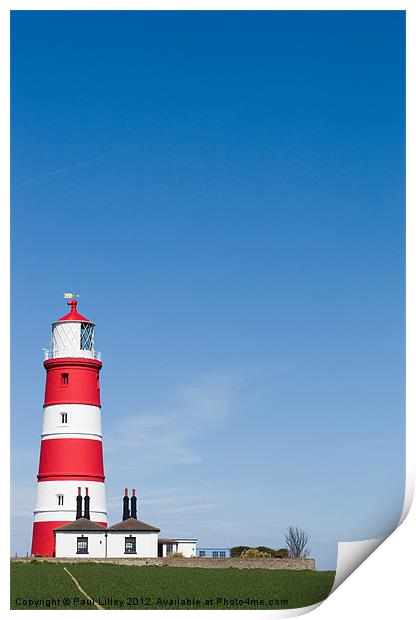 Majestic Happisburgh Lighthouse Print by Digitalshot Photography