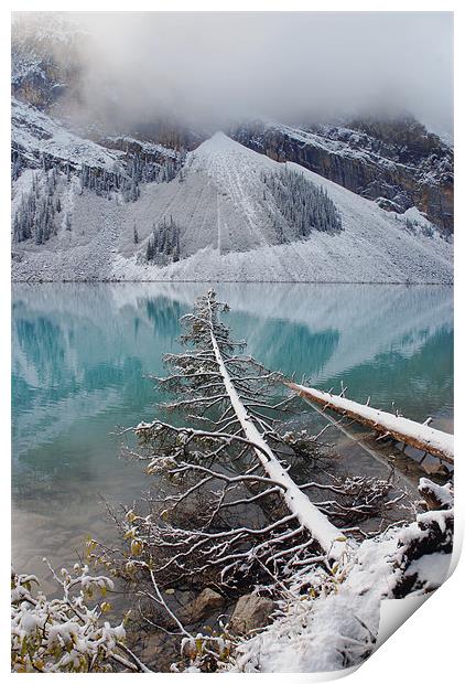 Winter Lake,Canada. Print by james green
