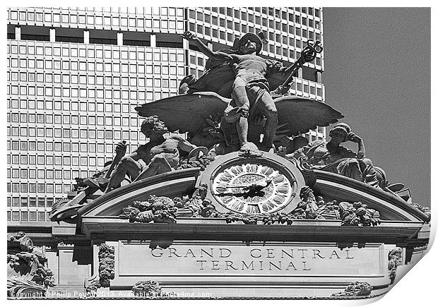 Grand Central Terminal New York Print by Philip Pound