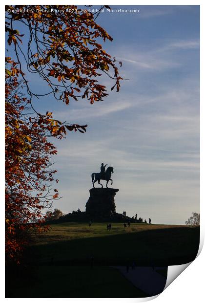 The Copper Horse Print by Debra Farrey