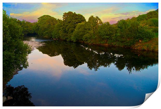  river dart Print by keith sutton