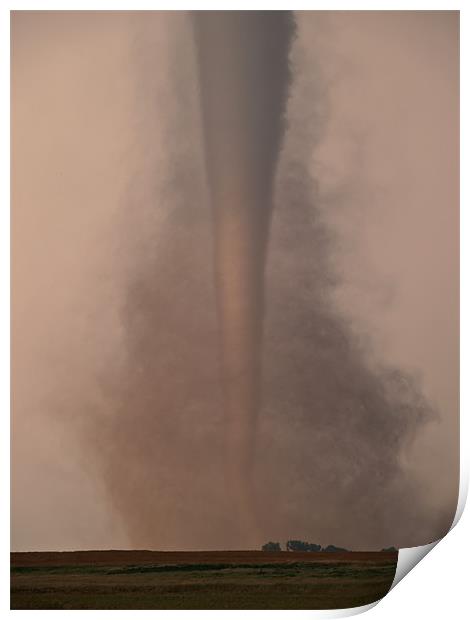 Tornado Print by mark humpage