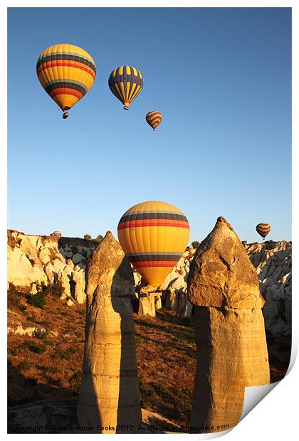 Ballooning in The Valley of Love Print by Carole-Anne Fooks