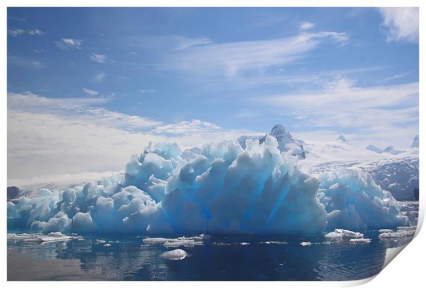Cierva Cove Iceberg & Glaciers Print by Carole-Anne Fooks