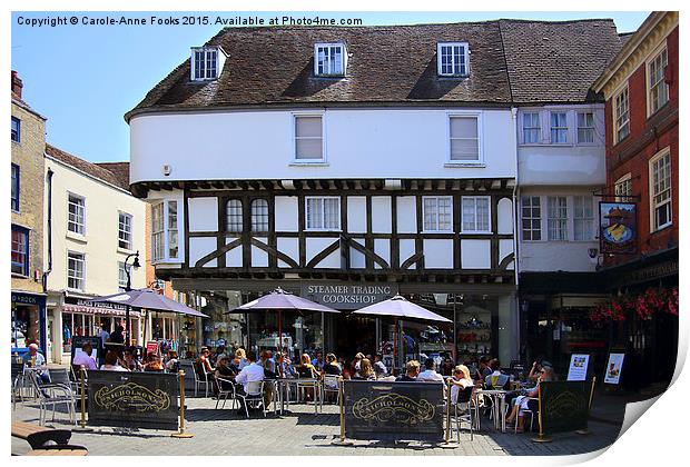  Canterbury, Kent Print by Carole-Anne Fooks