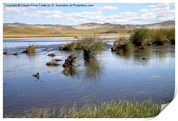  Gun Galuut, Mongolia Print by Carole-Anne Fooks