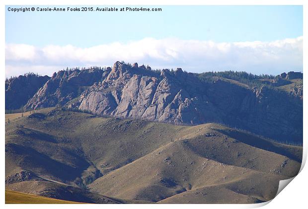  Dramatic Mongolia Print by Carole-Anne Fooks