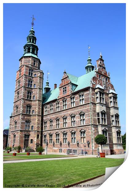 Rosenborg Castle Museum Print by Carole-Anne Fooks