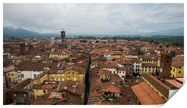  Lucca Print by Dave Wragg