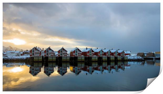 Morning reflections  Print by Dave Wragg