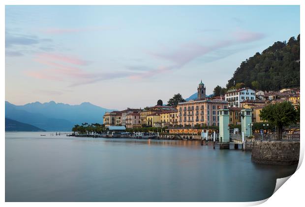 Bellagio Sunset Print by Dave Wragg