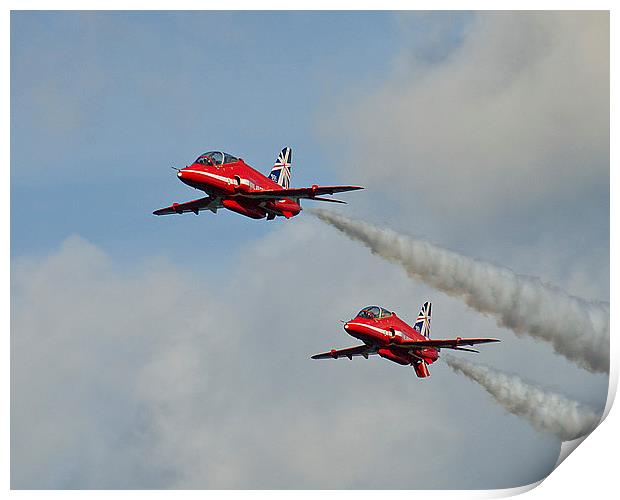 Red Arrows Print by Pam Sargeant