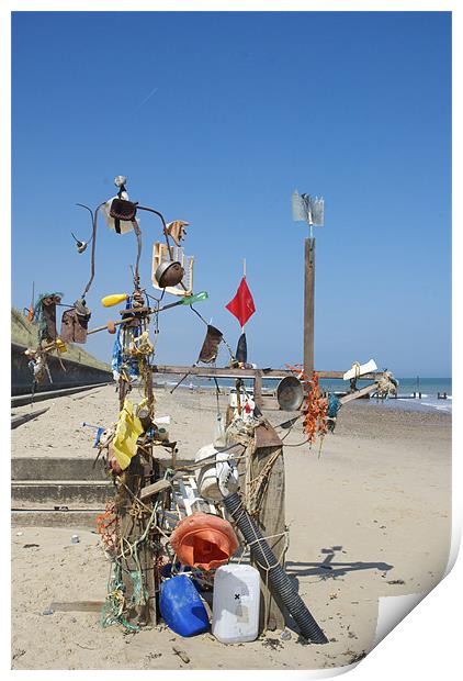 Flotsam and jetsam Print by Marc Melander