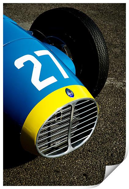 Maserati Print by Marc Melander