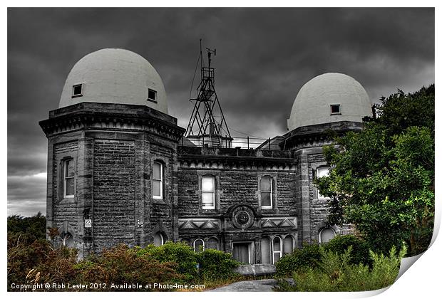 Bidston Observatory Print by Rob Lester