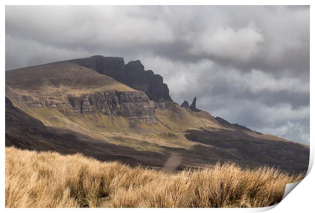The Old man of Storr, Skye Print by Rob Lester