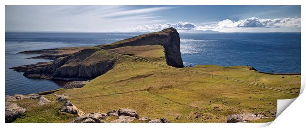 Neist Point Headland, Isle of Skye Print by Rob Lester