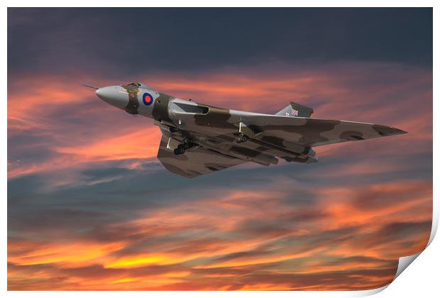 Vulcan_spirit of Great Britain Print by Rob Lester