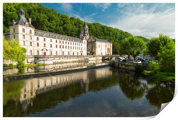 Charlemagne's Brantome Abbey Print by Rob Lester